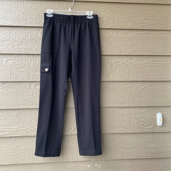 Chico’s Zenergy womens black sporty style pants stretch, size 0(4-S) - Picture 5 of 16